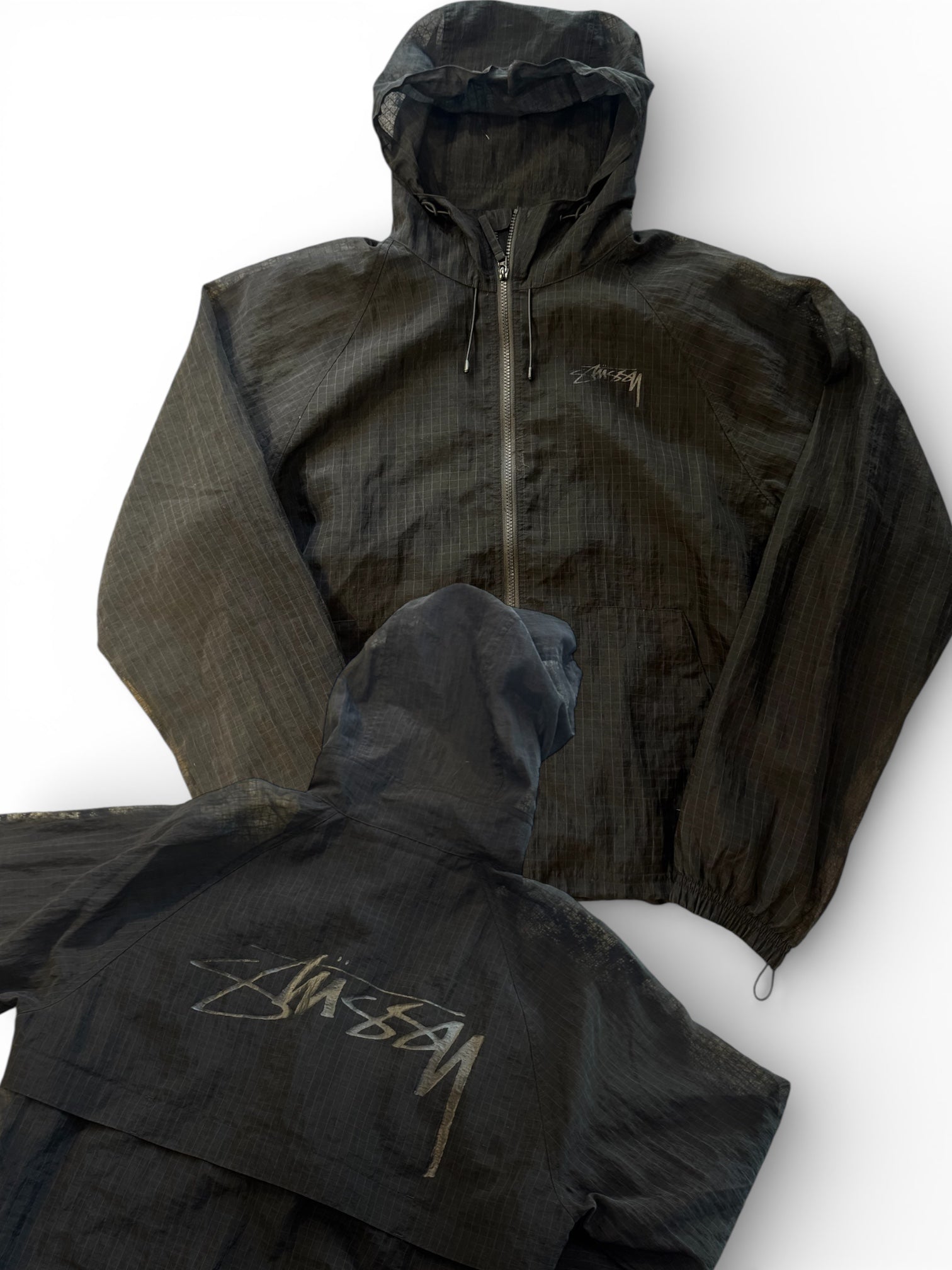 STUSSY WINDBREAKER (L).